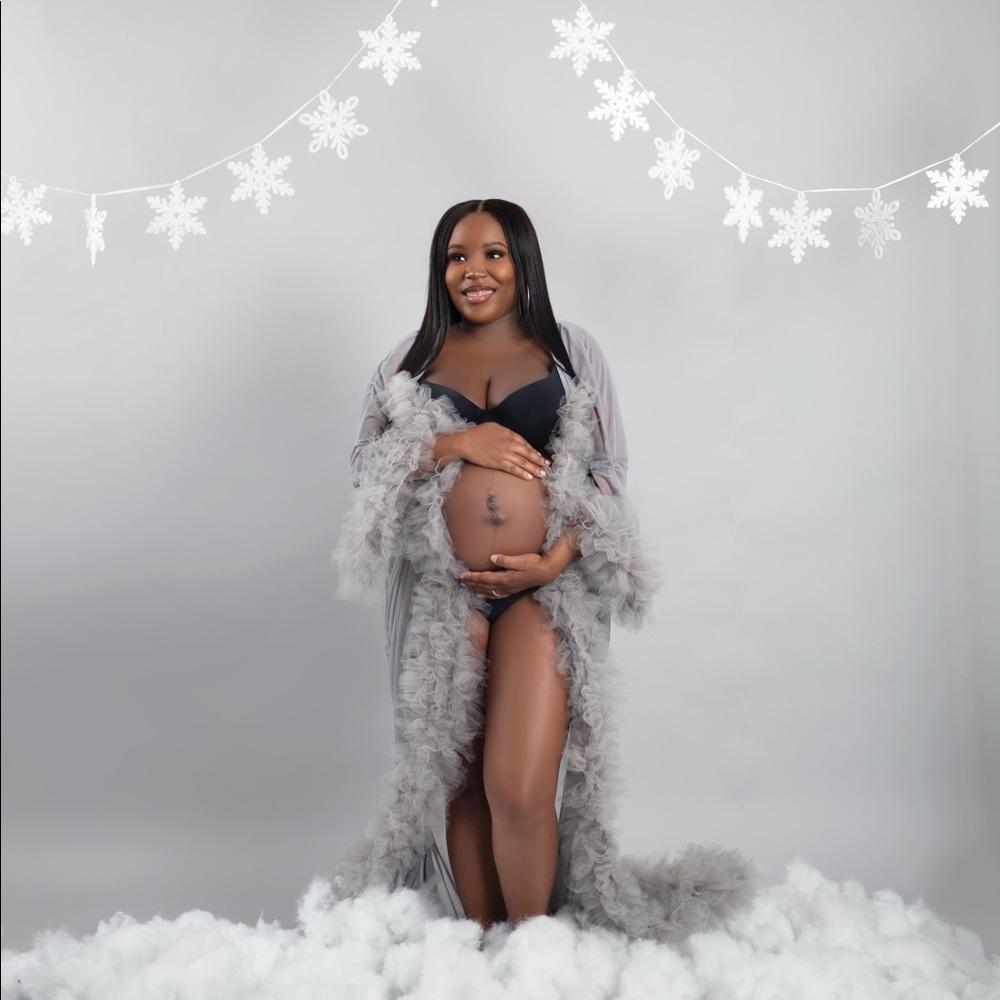 Gorgeous Handmade Maternity Robe. Worn once